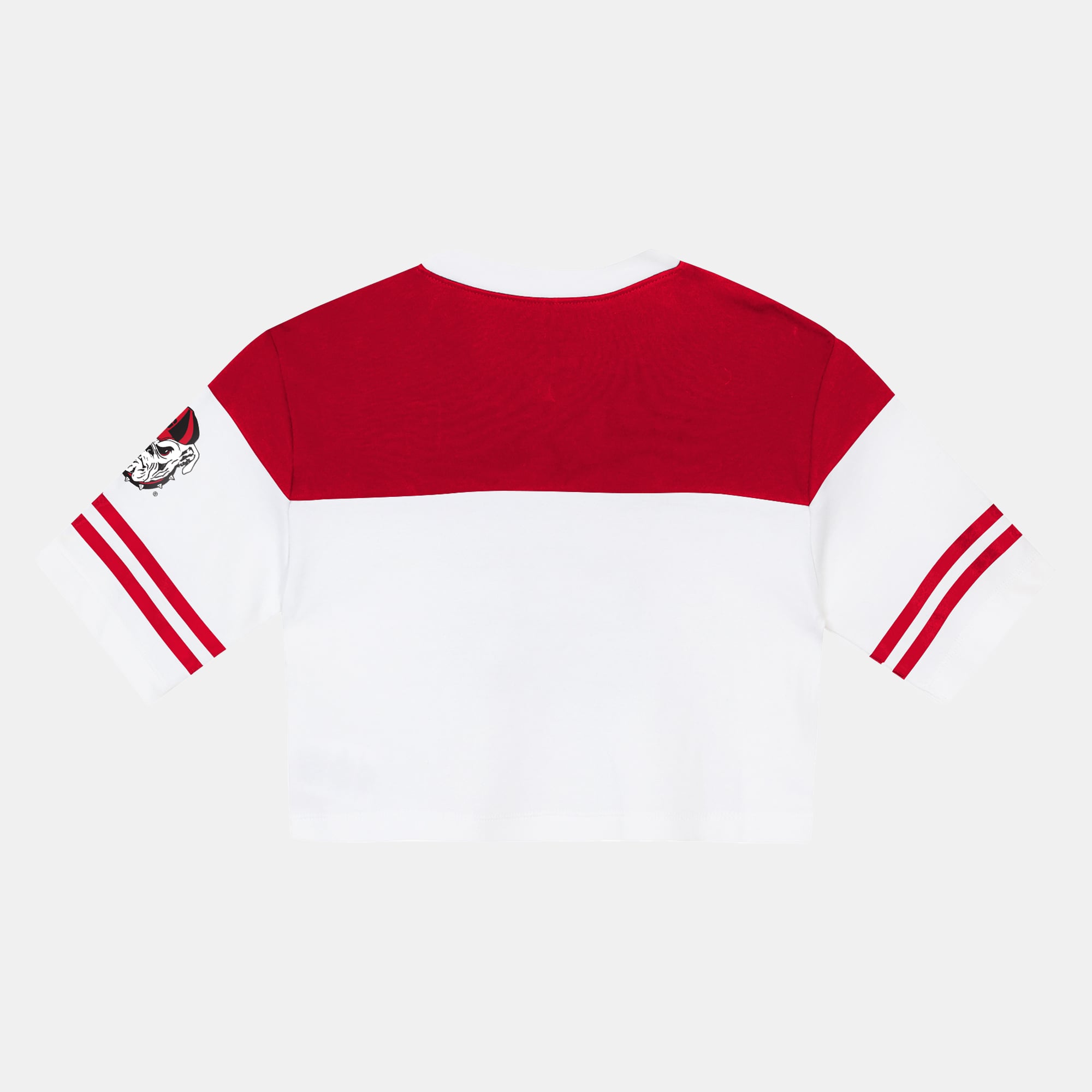 Girls Preschool Outerstuff Red/White Georgia Bulldogs Cutest Player V-Neck T-Shirt & Shorts Set